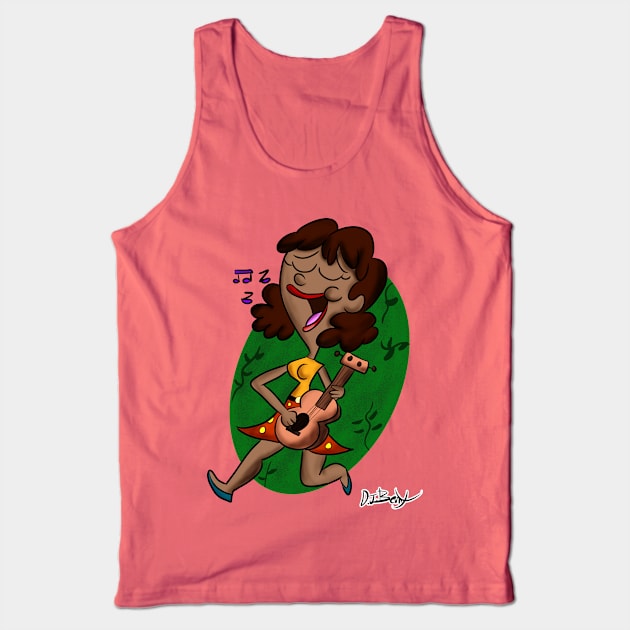 A Strummin' Song Tank Top by D.J. Berry